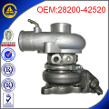 Venda quente TDO4-10T / 4 28200-42520 turbo para o motor de Hyundai D4BF